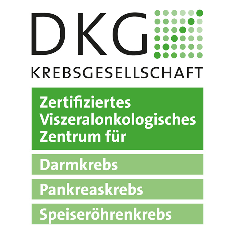 DKG Deutsche Krebsgesellschaft Viszeralonkologisches Zentrum Darmkrebs Pankreas Speiseröhrenkrebs