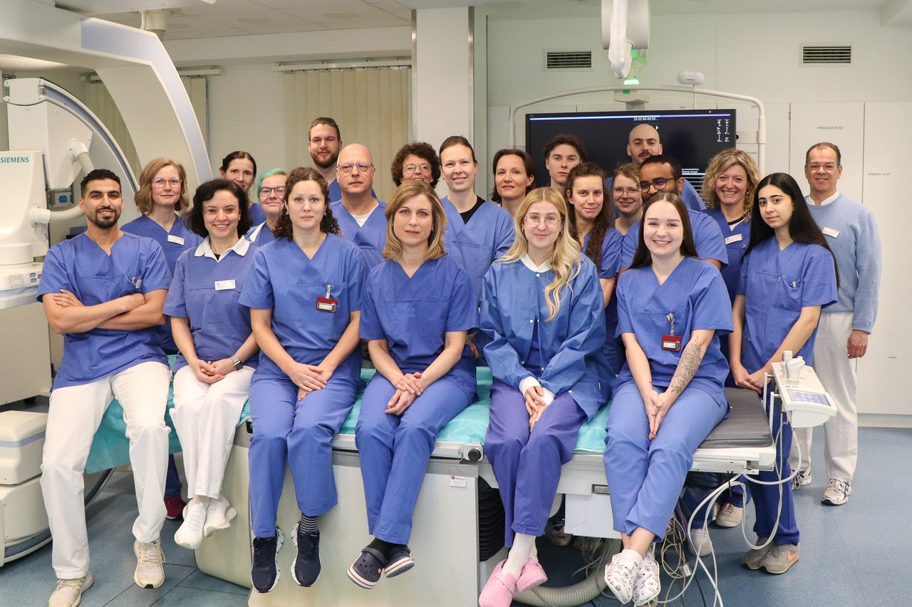 Gruppenfoto des Teams der Radiologie