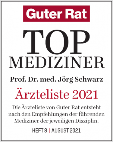 Top-Medizinier Prof. Jörg Schwarz - Guter Rat Ärztliste 2021