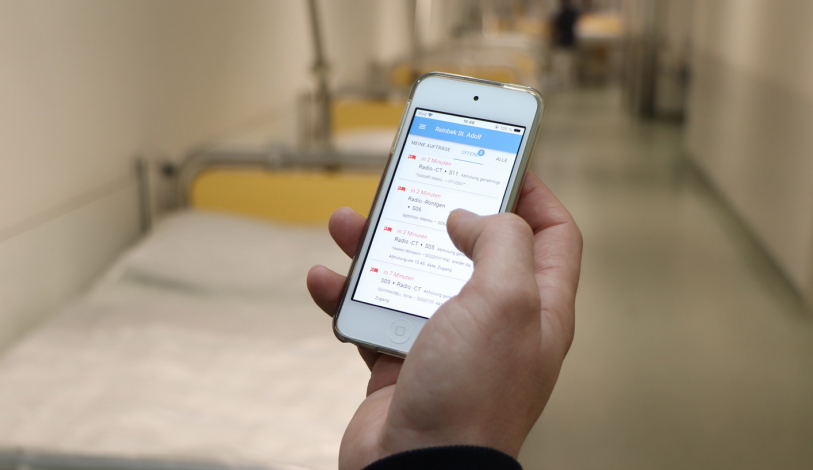 Offene Aufträge Transporter auf dem iPod Offene Aufträge Transporter auf dem iPod