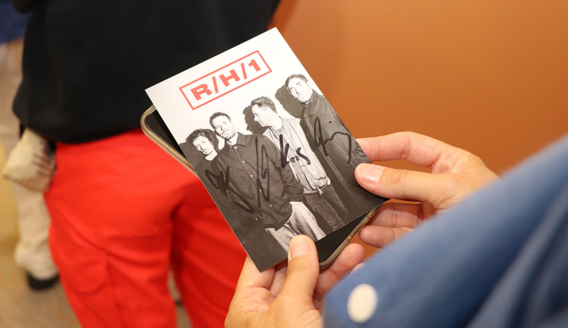 Autogrammkarte Revolverheld