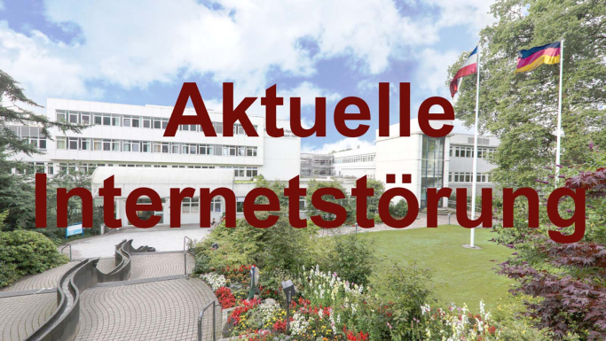 Aktuelle Internetstörung - Versorgung läuft weiter