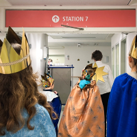 Sternsinger auf Station