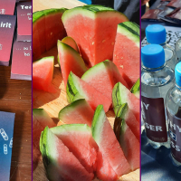 Pflaster Melone Wasser