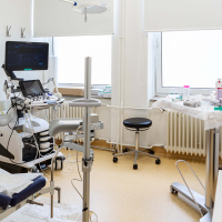 Raum einer Urologiesprechstunde