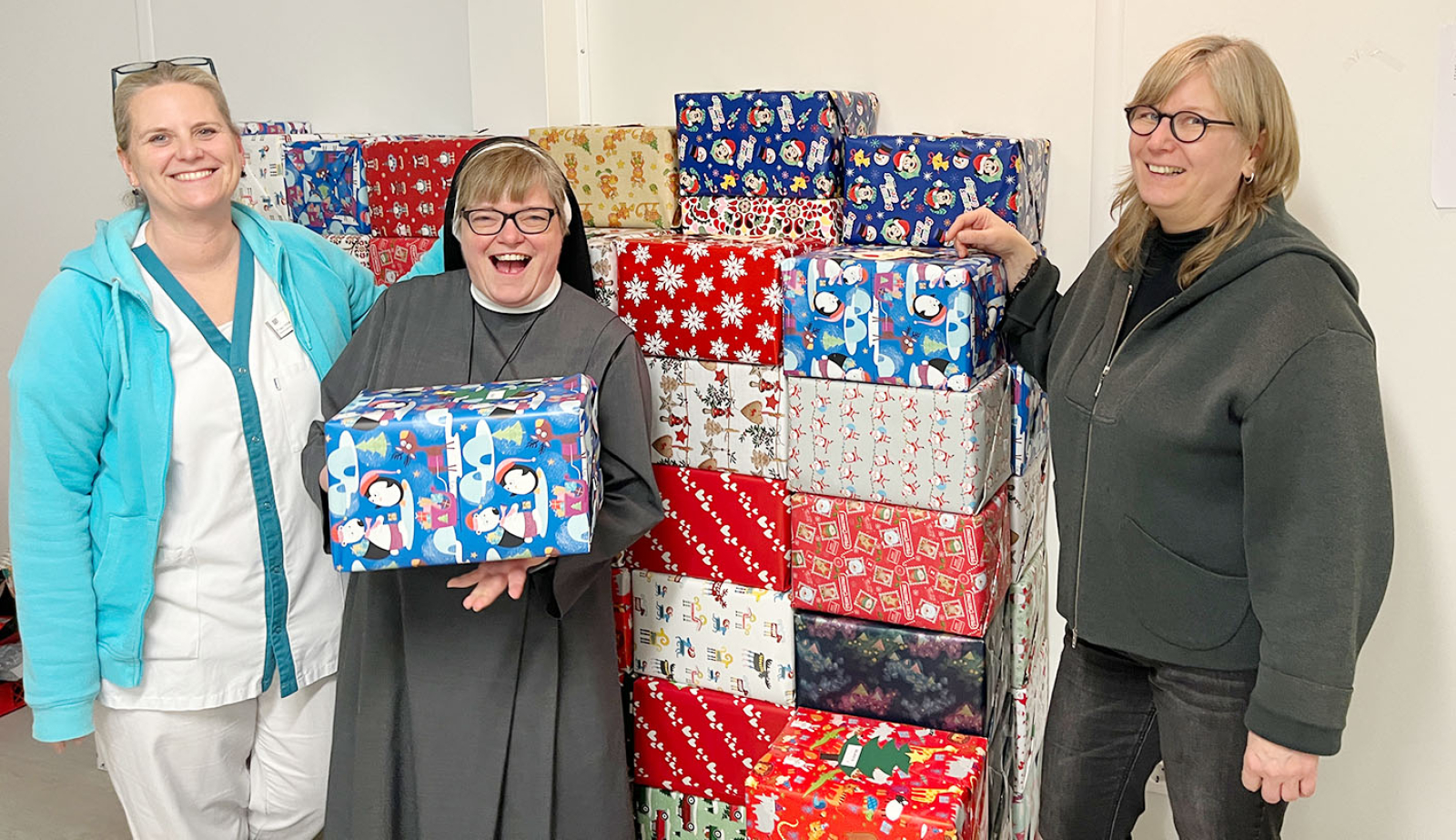 Geschenke-Stapel türmt sich auf