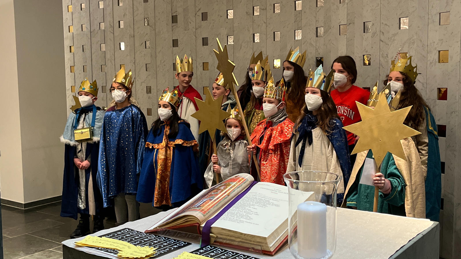 Sternsinger In der Kapelle