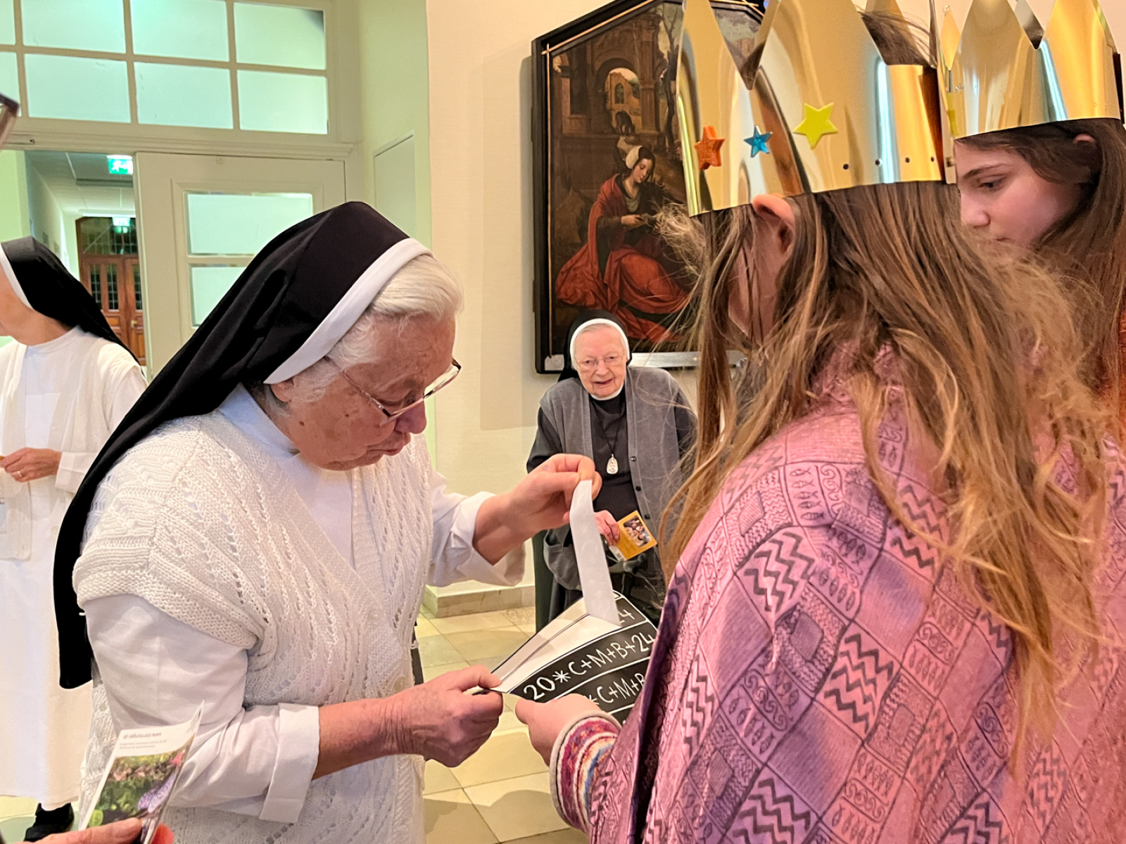 Sternsinger mit Schwester