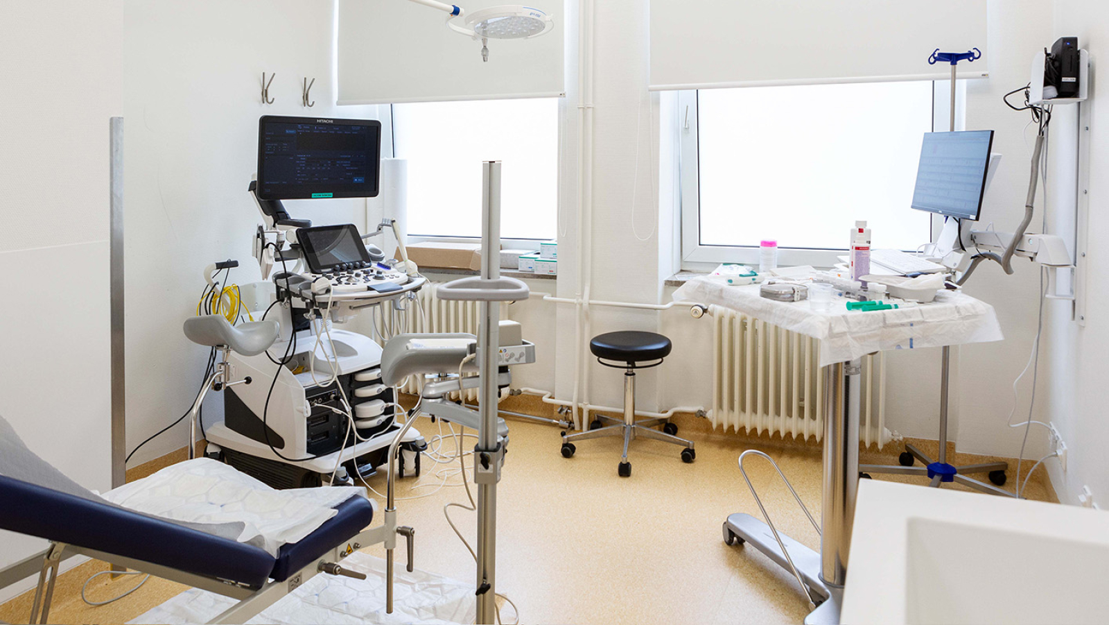 Raum einer Urologiesprechstunde