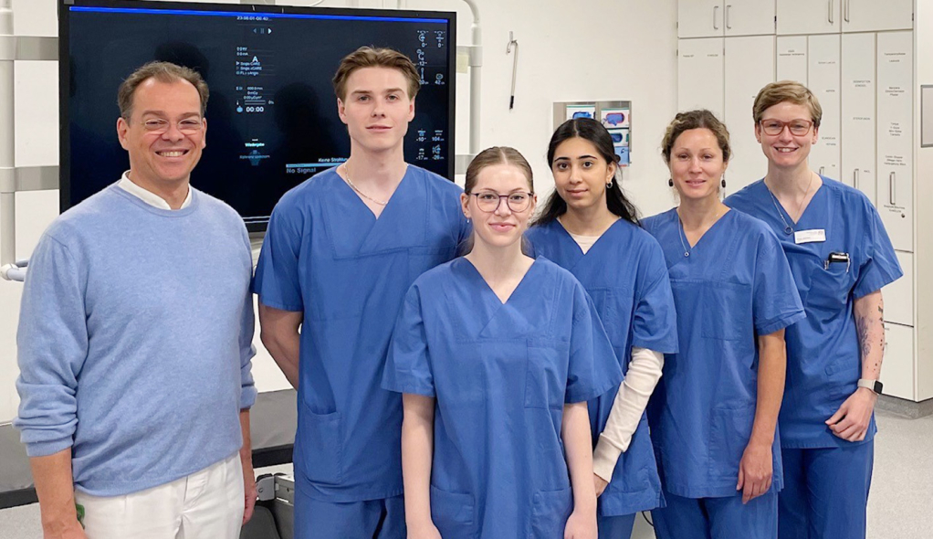 Unsere neuen MTRA-Azubis 4 Auszubildende zur/zum Medizinischen Technologen/in in der Radiologie