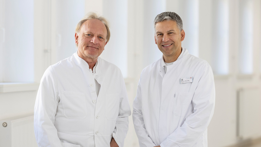 Dr. Timo Rath (rechts), Privatdozent Dr. Thorsten Krause (links)
