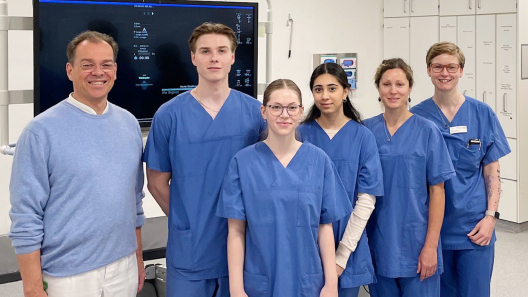 4 Auszubildende zur/zum Medizinischen Technologen/in in der Radiologie